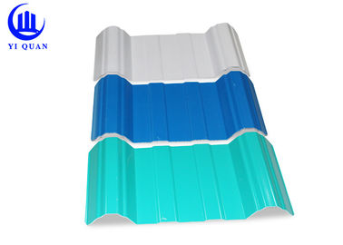 Flame Retardant Upvc Multilayer Roofing Sheets Anti - Corrosive Composite Roof Tile 