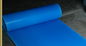 Upvc Plastic PVC Flat Sheet Rain Forced Smooth Surface white / blue