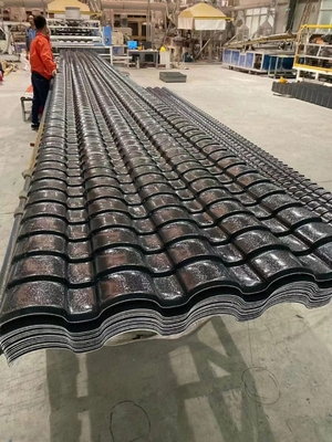 960mm width Asa Synthetic Resin Roof Tile Modern Villa Roof Tile