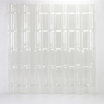 Clear Fiberglass Reinforced Plastic Tile Building Material For Greenhouse Garden Stat