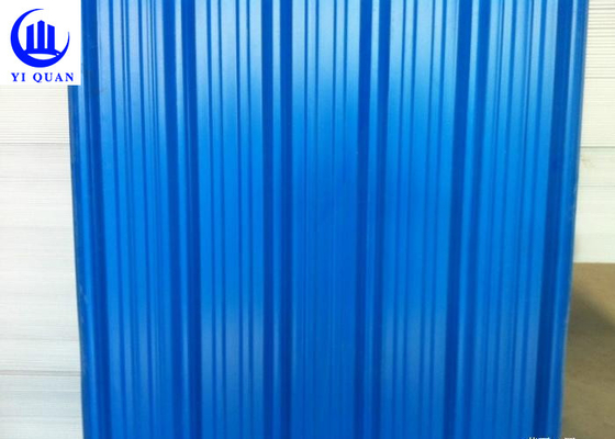 Waterproof Heat Insulation PVC Plastic Roof Tile For Chemical Factory School
