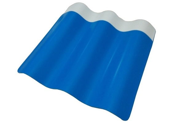 Noise Reduction PVC Roofing Tile For Parking Cover Warehouse