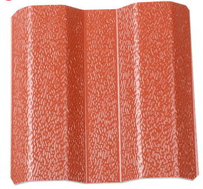 Construction Material Upvc Roof  Tiles /  Blue Or Green House Roof Cover