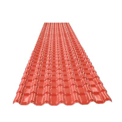 ASA Coated Synthetic Resin Roof Tiles Custom Colors 3-Year Warranty