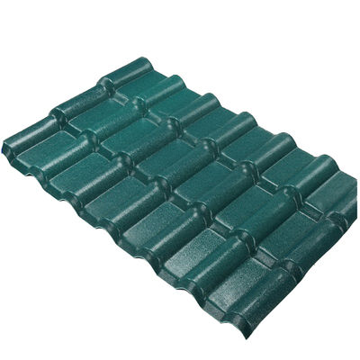 ASA Synthetic Resin Roof Tile 2.5mm Corrugated Waves Modern Design