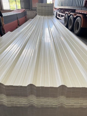 Waterproof PVC Roof Tiles 1.5mm to 2.8mm Thickness for Factories