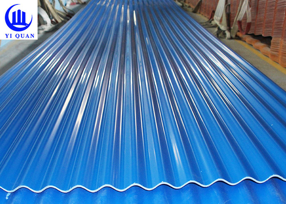 PVC Roof Tiles 1.0mm-3.0mm Thickness 20 Years Warranty Weather Resistant