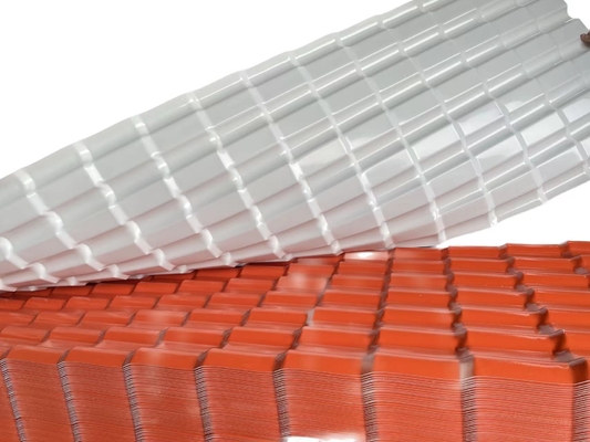 ASA Spanish Bamboo Wave Resin Roof Tile 2.5mm 1050mm Width