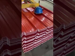 ASA T1070 塗装されたトラペゾール型屋根シート